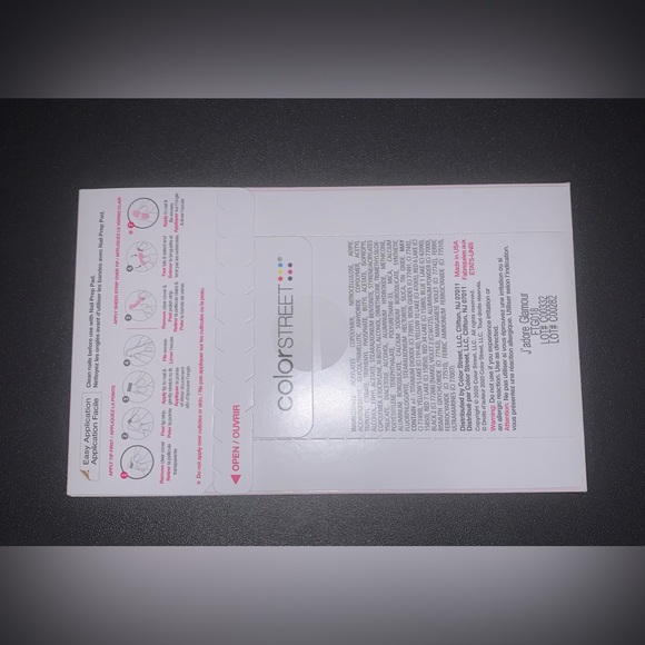 NEW Color Street 100% Real Nail Polish Strips- J’Adore Glamour - Picture 5 of 10